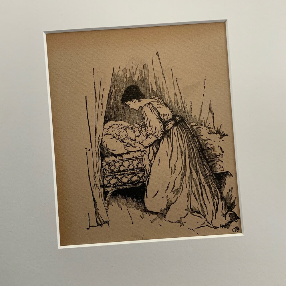 Vintage Mother&Child Artwork
